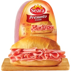 Presunto Cozido Seara sem Capa Gordura Fatiado 400g