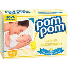 Sabonete Infantil Pom Pom Glicerina 80g