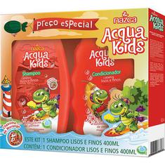 Shampoo+Condicionador Infantil Acqua Kids Lisos e Finos 250ml