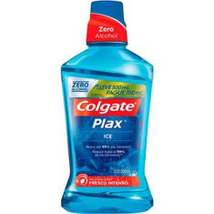Enxaguante Bucal Colgate Plax Ice Leve 500ml Pague 350ml