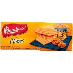 Biscoito Wafer Sabor Nozes Bauducco 140g