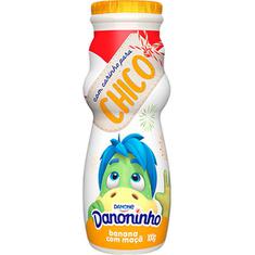 Iogurte Para Beber Sabor Banana e Mamão Danoninho 100g