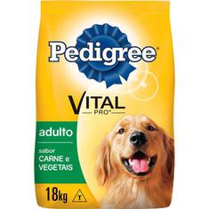 Ração para Cães Pedigree Carne e Vegetal 18Kg