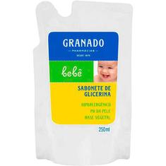 Sabonete Líquido Granado Bebê Tradicional Refil 250ml