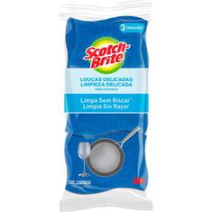 Esponja Scotch-Brite Não Risca Azul 2 un