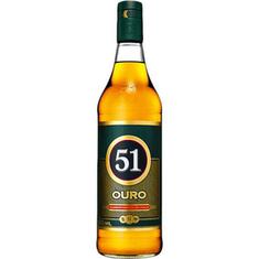 Aguardente 51 Ouro Pirassununga 965ml