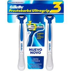 Aparelho de Barbear Prestobarba UltraGrip 3 2 un