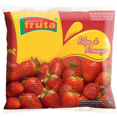 Polpa de Fruta Morango Mais Fruta 10X100g