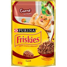 Alimento para Gatos Carne Ao Molho Friskies 85g