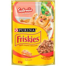 Alimento para Gatos Salmão Ao Molho Friskies 85g