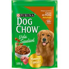 Alimento Para Cães Carne Ao Molho Dog Chow 100g