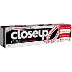 Creme Dental Triple Menta Americana Close Up 70g