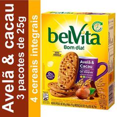 Biscoito Sabor Avelã e Cacau Belvita 75g