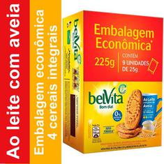 Biscoito Sabor Leite e Aveia Belvita 225g
