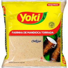 Farinha de Mandioca Torrada Yoki 5Kg