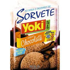 Sorvete em Pó sabor Chocolate Yoki 150g