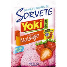 Sorvete em Pó sabor Morango Yoki 150g