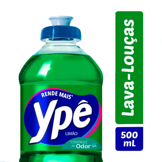 Detergente Líquido Ypê Limão 500ml