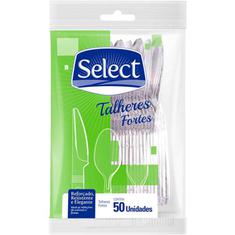 Colher Descartável Cristal Select 50un