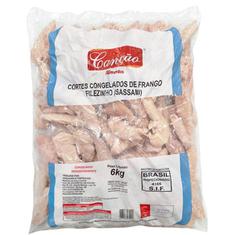 Filezinho de Frango Sassami Canção Alimentos 6Kg