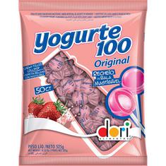 Pirulito de Yogurte 100 Recheado Dori 525g