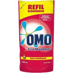 Tira Manchas Líquido Roupas Coloridas Omo Refil 450ml
