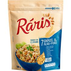 Arroz Integral 7 Grãos & Alho Poró Ráris 500g