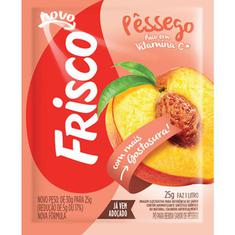 Refresco em Pó Sabor Pêssego Frisco 25g