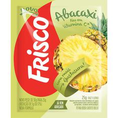 Refresco em Pó Sabor Abacaxi Frisco 25g