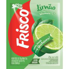 Refresco em Pó Sabor Limão Frisco 25g