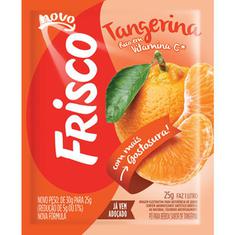 Refresco em Pó Sabor Tangerina Frisco 25g