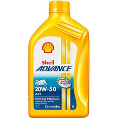 Óleo para Motor Advance 4T 20W50 Shell 1L