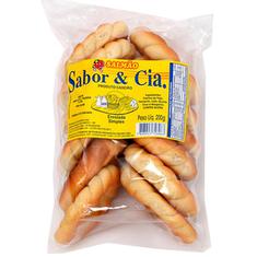 Biscoito Amanteigado Enrolado Simples Sabor & Cia 200g
