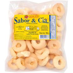 Biscoito Amanteigado Sequilho de Leite Condensado Sabor & Cia 180g