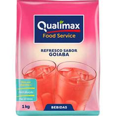 Refresco em Pó Sabor Goiaba Qualimax 1kg