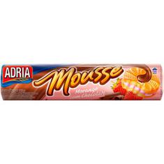 Biscoito Recheado Mousse de Morango com Chocolate Adria 150g