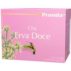 Chá de Erva Doce 15 Sachês Prenda 15g