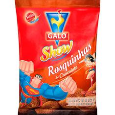Biscoito Rosca Show Chocolate Galo 400g