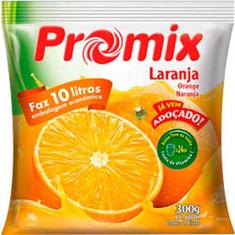 Refresco em Pó Sabor Laranja Promix 300g