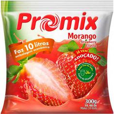 Refresco em Pó Sabor Morango Promix 300g