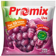 Refresco em Pó Sabor Uva Promix 300g