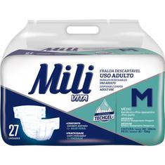 Fralda Geriátrico Mega G Mili Vita 27 un.