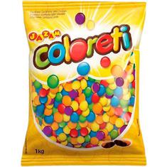 Confeito de Chocolate Coloreti Jazam 1Kg