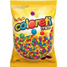 Confeito de Chocolate Coloreti Jazam 500g