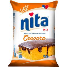 Mistura para bolo Cenoura Nita 5Kg