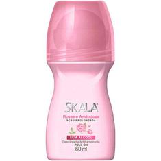 Desodorante Roll On Rosas e Amêndoas Skala 60ml