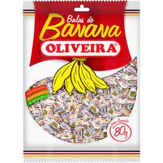 Bala de Banana Oliveira 80g