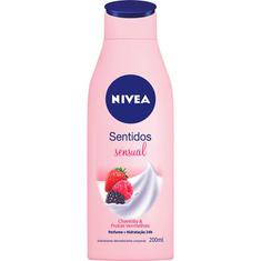 Loção Hidratante Sensual Nivea 200ml
