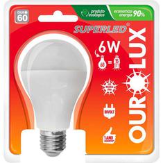 Lâmpada LED Luz Fria 6W Bivolt Ourolux