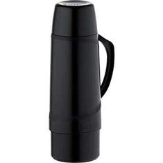 Garrafa Térmica Cristal Preta Soprano 1L